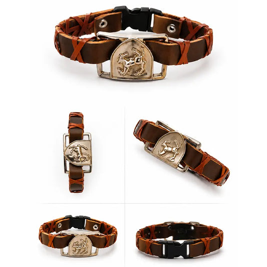 Ferrari Horse Brown Hand Band